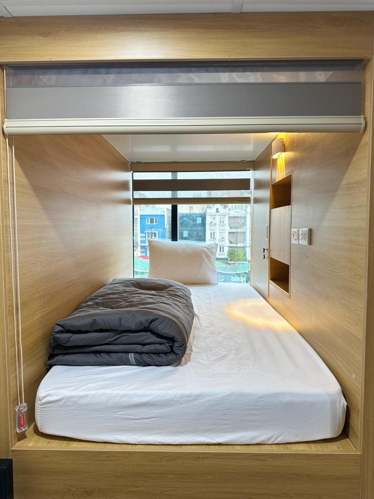 Hanoi Capsule Station Hostel Exterior photo
